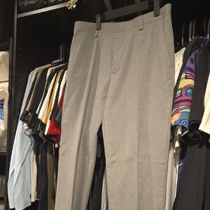 32x32 Banana Republic Tailored Fit Gray Dress Pants